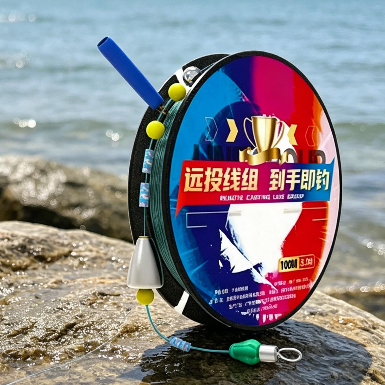 Outdoor Sportsman Group - Farbwechselndes Angel-Slip-Bobber-Set, komplette Schnurgruppe, Bass-Angelausrüstung für