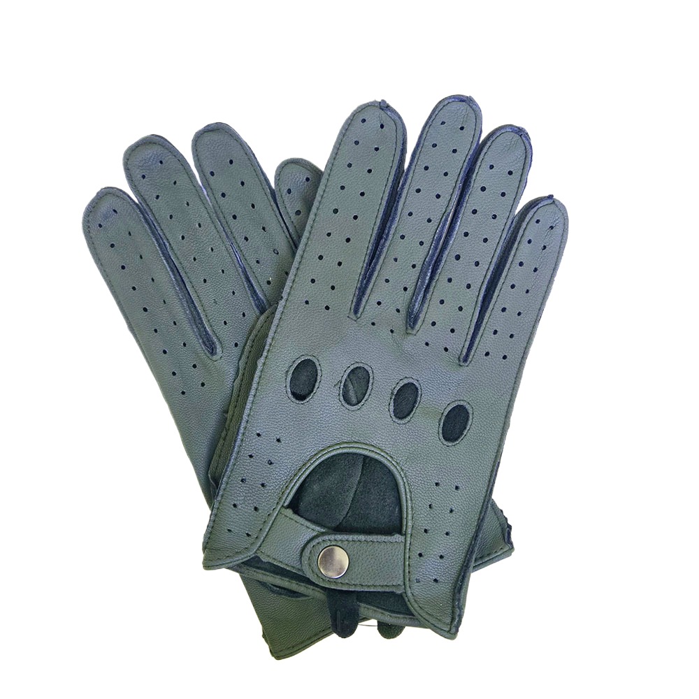 Horse Riding Glove - Neue atmungsaktive Herren-Handschuhe aus echtem Leder,