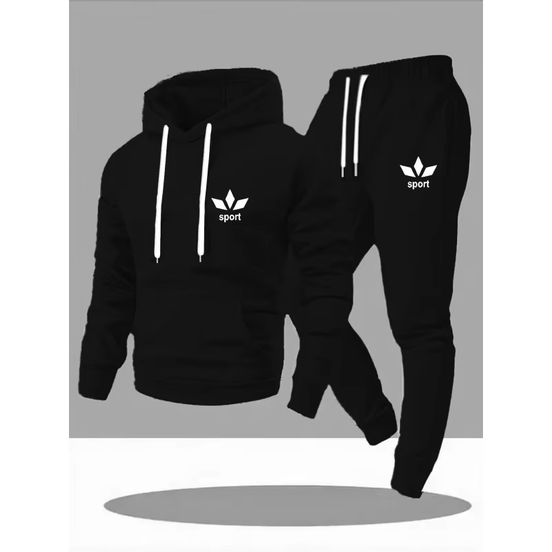 Outdoor Sports Leisure - 2026 Herren Freizeit-Sportanzug: Hoodie und Lange