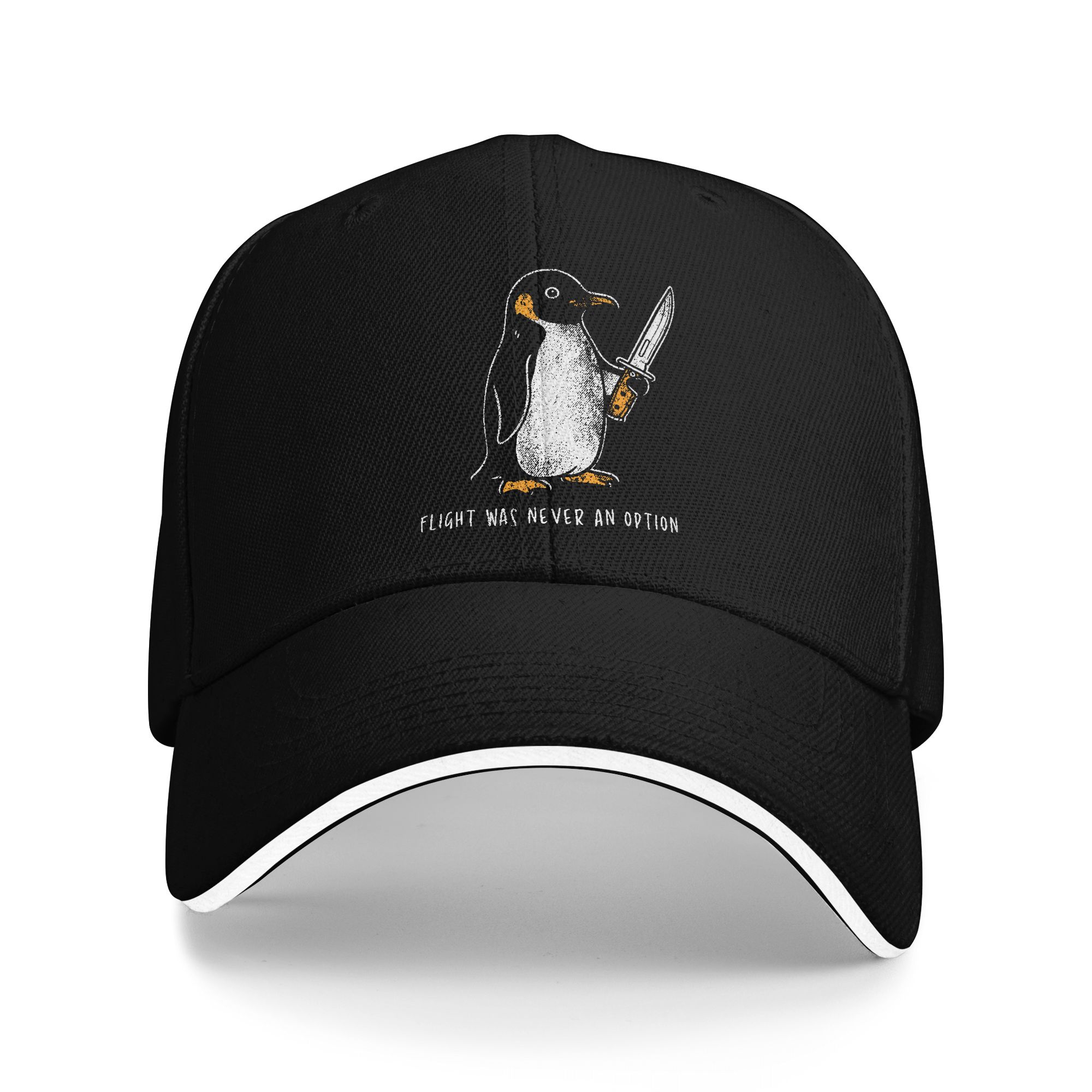 Outdoor Sport An - Sun Baseball Cap mit Aufdruck „Penguin
