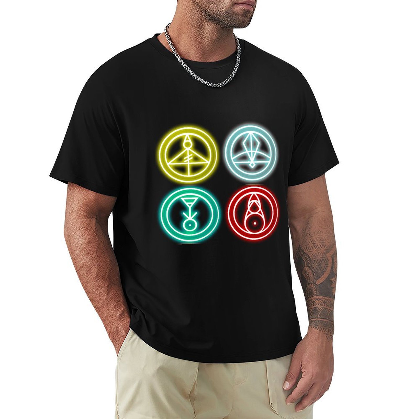 Outdoor Sportsman Group - Group Glyphs - Leuchtendes T-Shirt für