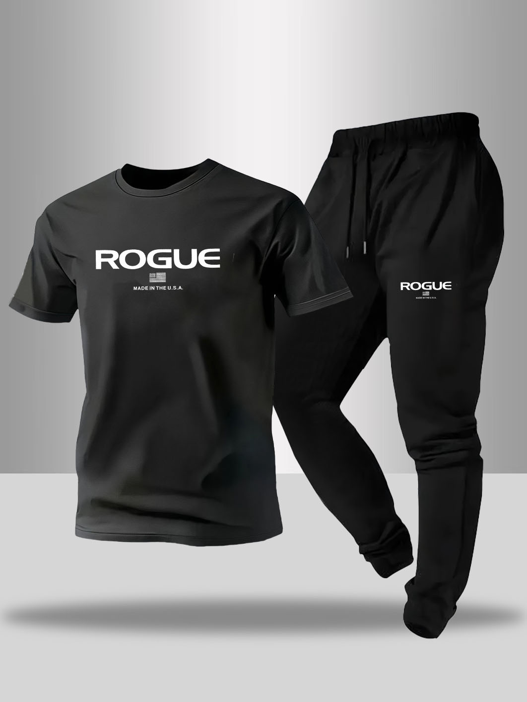 Outdoor Sports Leisure - Herren Frühling/Sommer Komfort-T-Shirt-Set für Zuhause und
