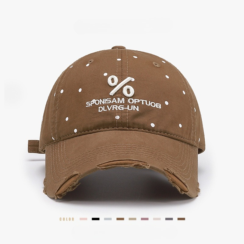 Outdoor Sport Hat - Herren- und Damen-Baseballkappe aus gewaschener Baumwolle,