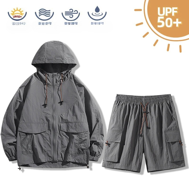 Outdoor Sport Is - Schnell Trocknende Atmungsaktive Sets UPF50+ Sonnenschutz