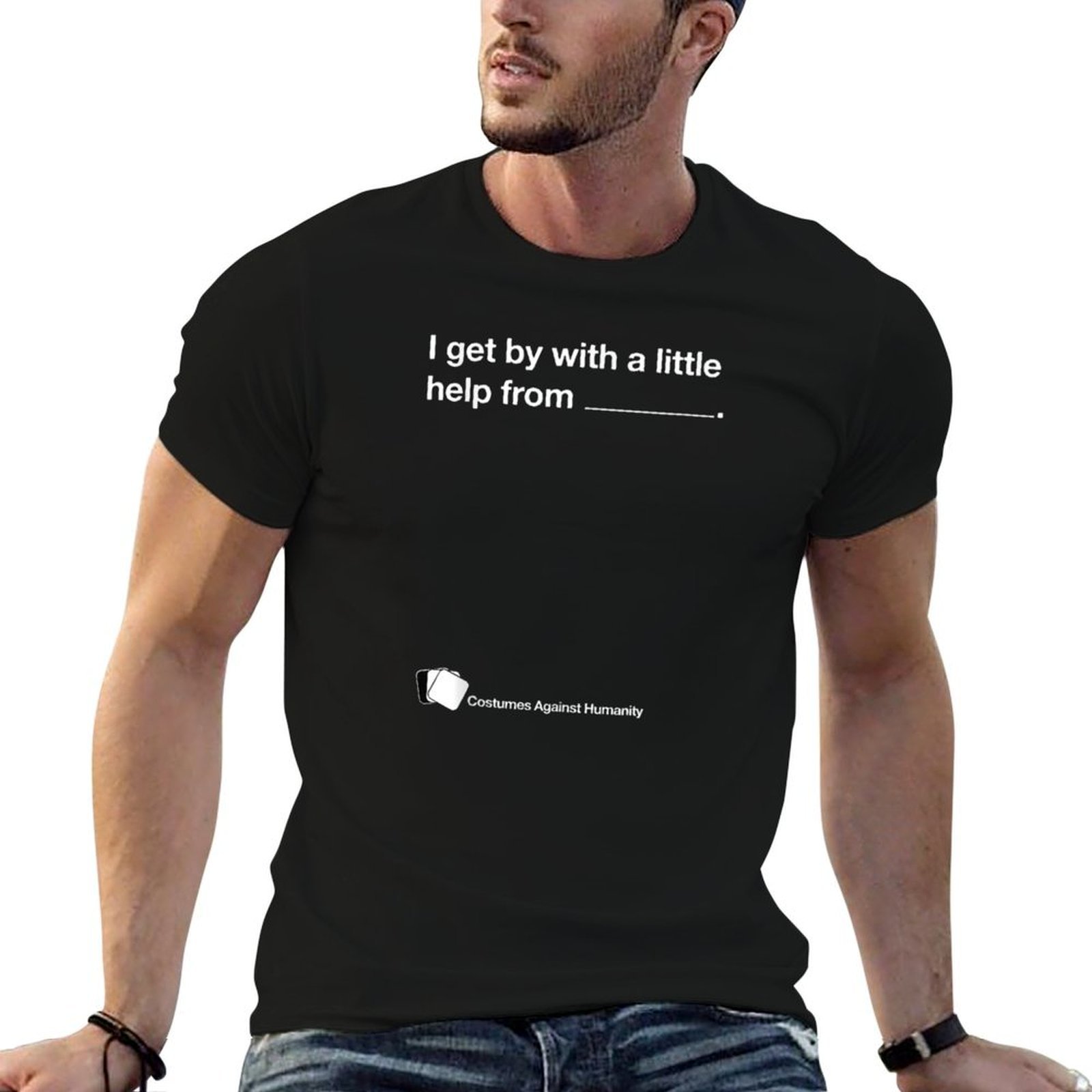 Outdoor Sportsman Group - Lustiges Halloween-Kostüm-T-Shirt „Against Humanity Group“ &