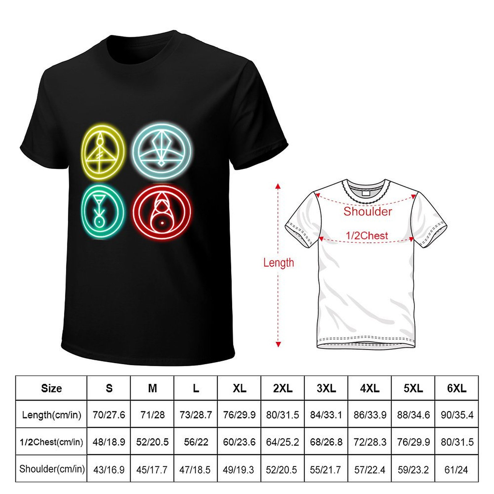Group Glyphs - Leuchtendes T-S – Outdoor Sportsman Group Bewertung und Preis